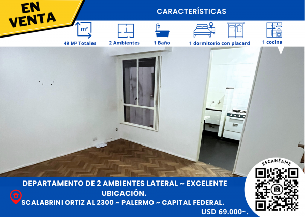 Venta Scalabrini-Ortiz-Palermo-Capital-Federal